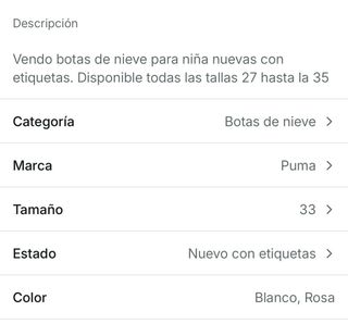 Botas de nieve Puma niñ@s (todas las tallas)