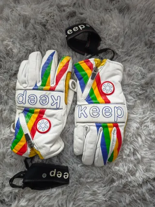 Guantes de esquí de piel KEEP