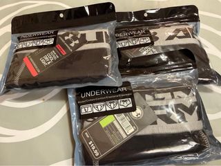 pack 3 bóxer under armour negro
