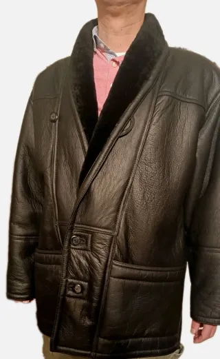 Montone Vintage Vera Pelle Made in Italy