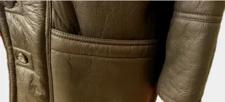 Montone Vintage Vera Pelle Made in Italy