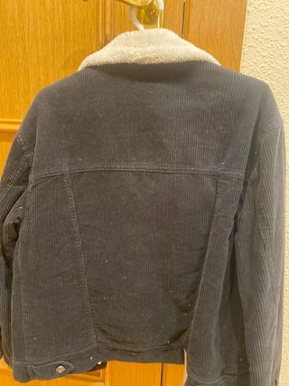 Cazadora Pacific Republic Negra Forro Blanco