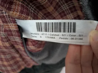 Chaqueta de piel verde