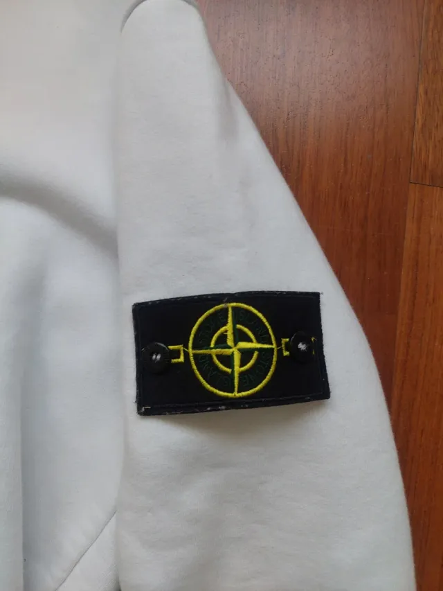 Sudadera Stone Island Blanca