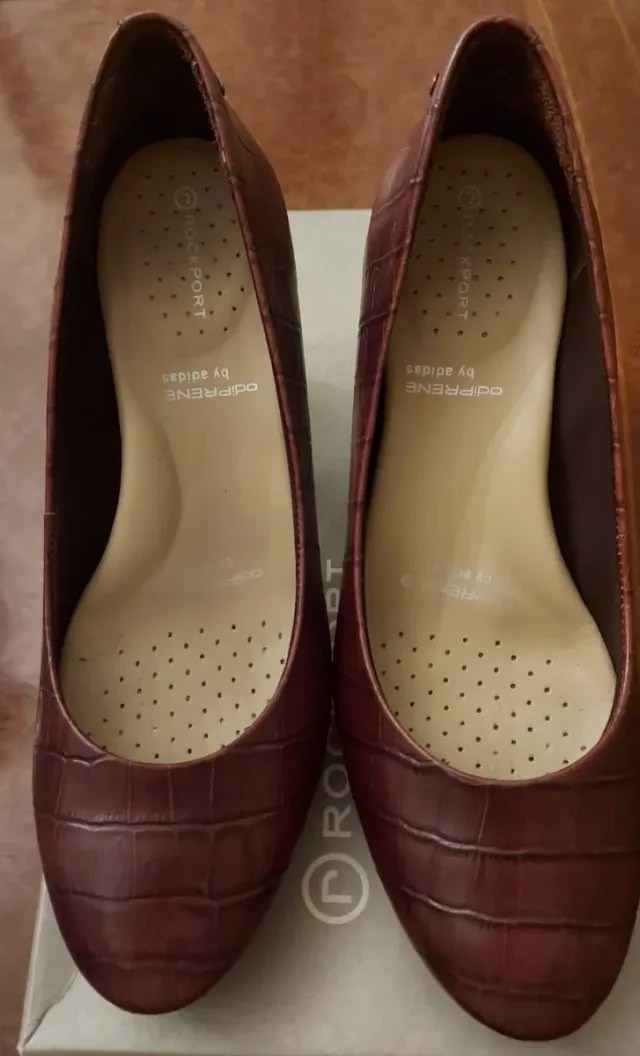 Zapatos Rockport Talla 37 Marrón Cocodrilo