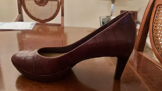Zapatos Rockport Talla 37 Marrón Cocodrilo