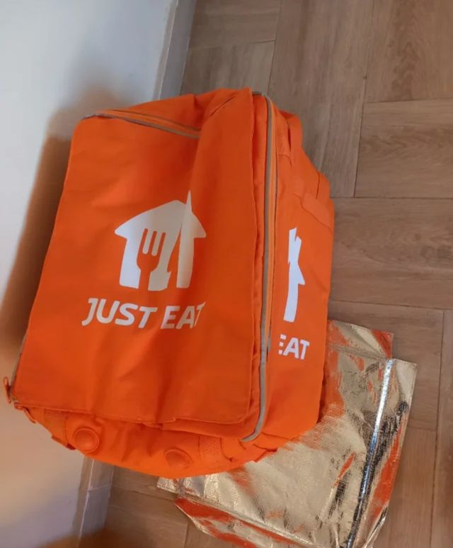 Mochila Just Eat Nueva