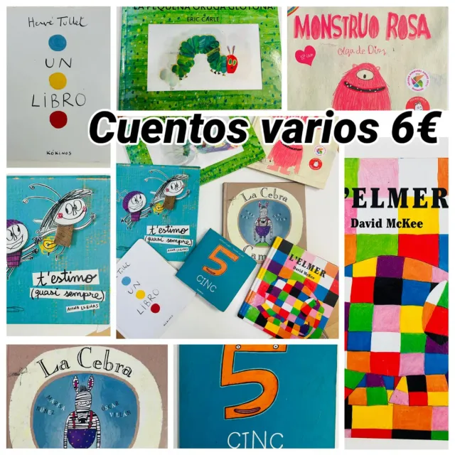 Lote Libros Infantiles y Peluches