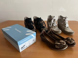 Lote calzado manoletinas Montesinos número 38