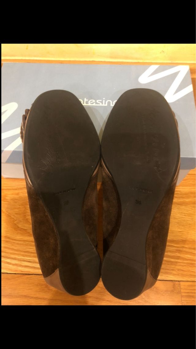 Lote calzado manoletinas Montesinos número 38