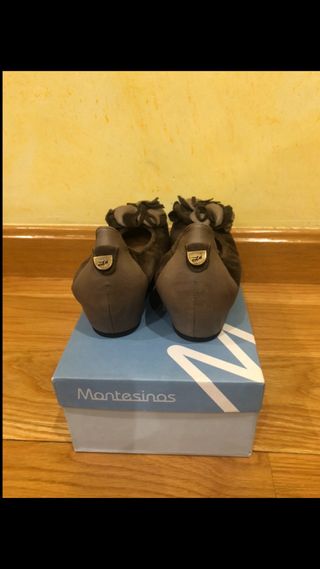 Lote calzado manoletinas Montesinos número 38