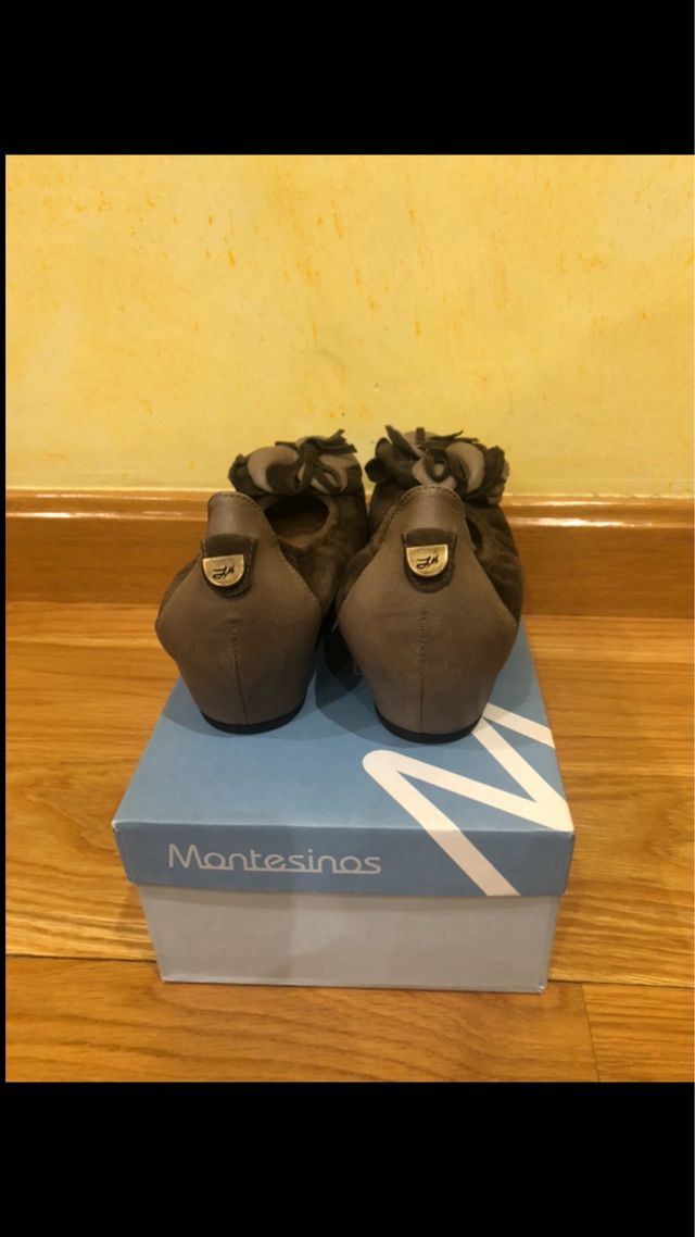 Lote calzado manoletinas Montesinos número 38