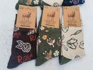 6 Pares Calcetines Lana Mujer Talla 35-40