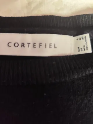 Jersey negro con estampado