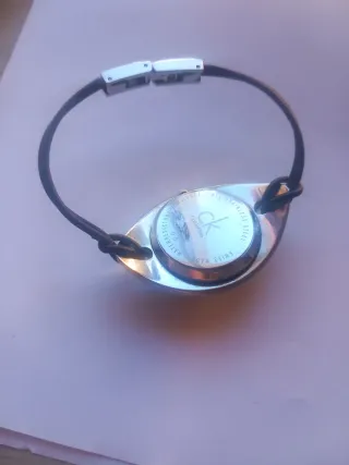 Reloj Calvin Klein Negro y Plateado