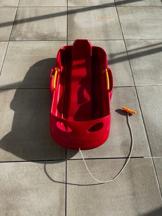 Trineo Rojo Decathlon