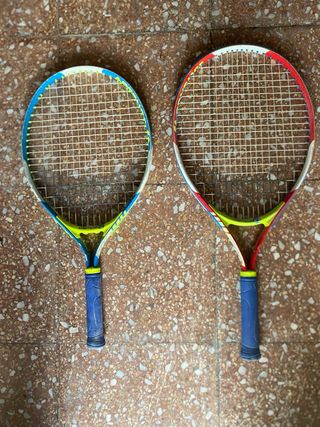 Pack 2 raquetas de tenis