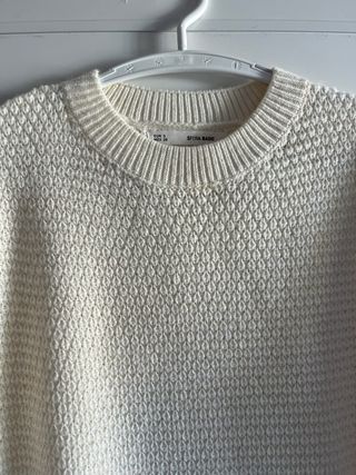 Jersey Sfera Lana Beige Talla S