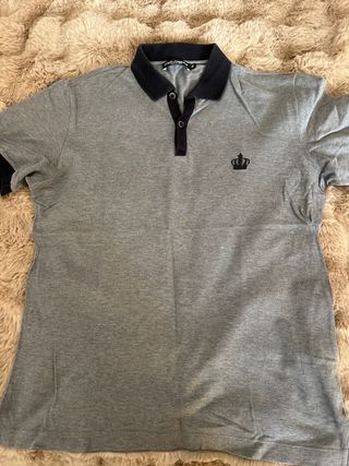Polo Dolce & Gabbana Gris con Corona