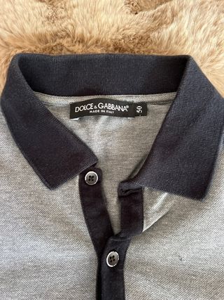 Polo Dolce & Gabbana Gris con Corona