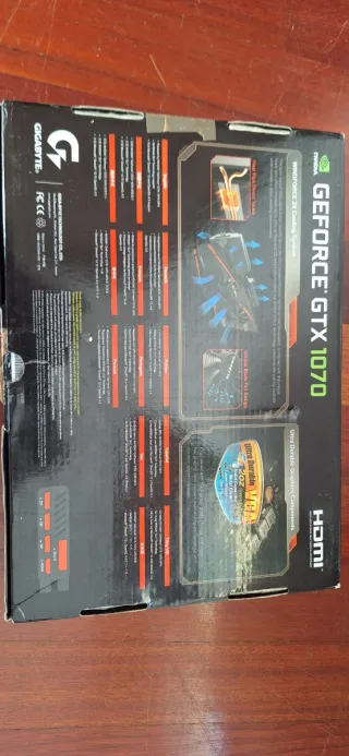 Gigabyte GTX 1070 OC Tarjeta Gráfica