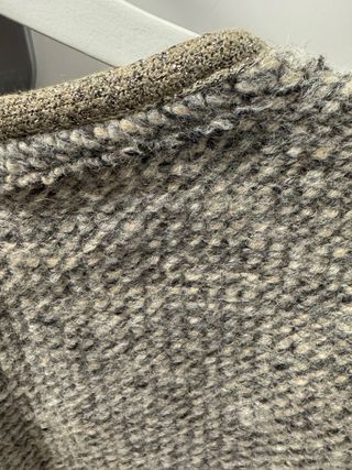 Chaqueta punto Easy Wear Beige/Gris