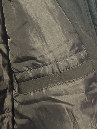 Abrigo/Cazadora Negra Hombre