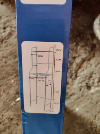 Estantería para lavadora