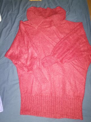 Jersey mujer amarillo trenzado