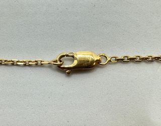 Catena Bilbao in oro 18k, 7,52 g, 46 cm.