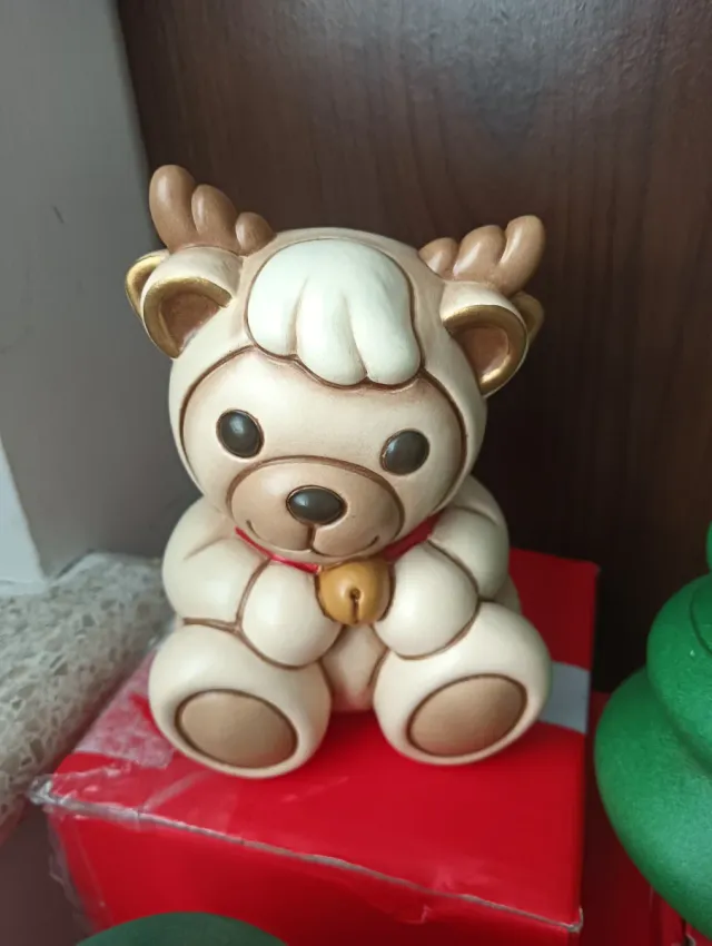 10 Teddy Thun Set Natale