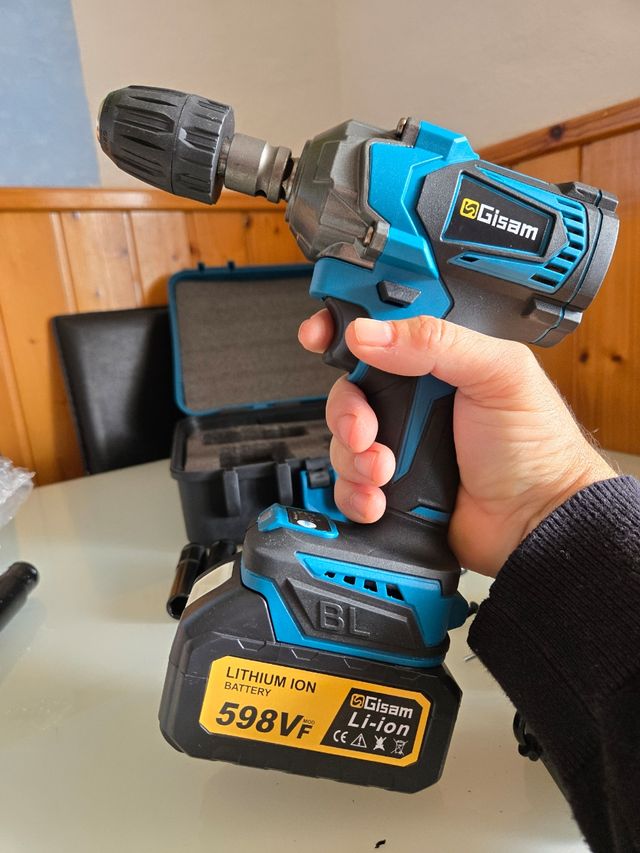 Chiave ad impatto 1200 N·m senza fili Gisam