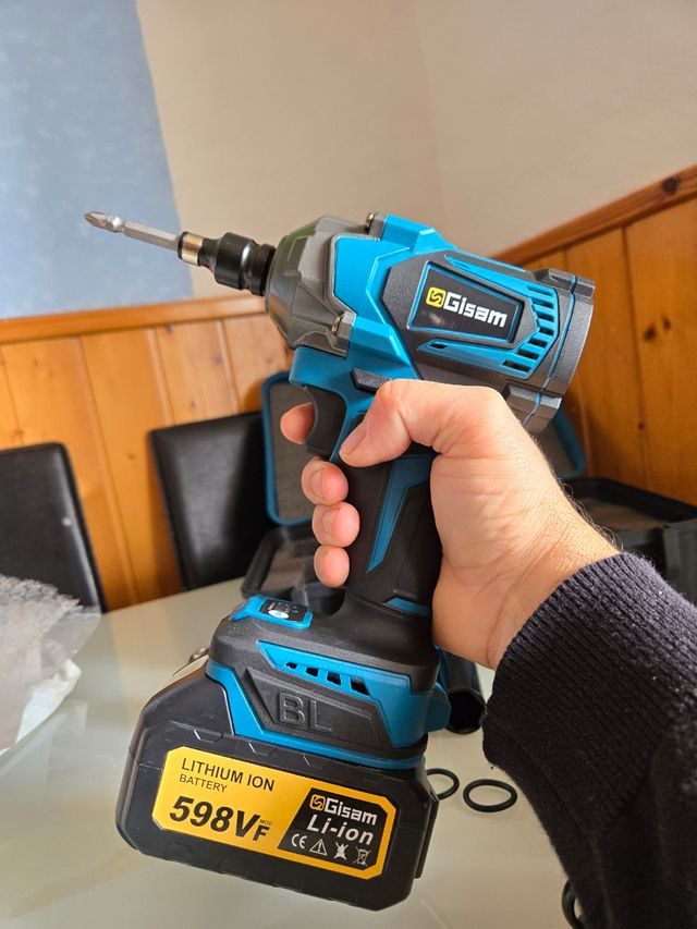 Chiave ad impatto 1200 N·m senza fili Gisam