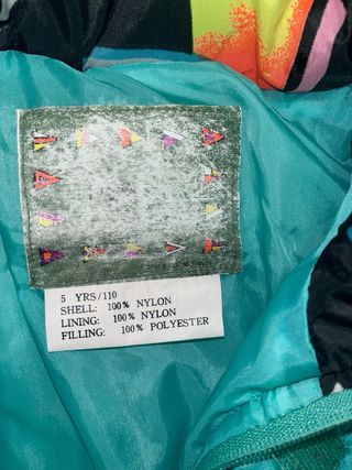 Mono de esquí infantil 5 años