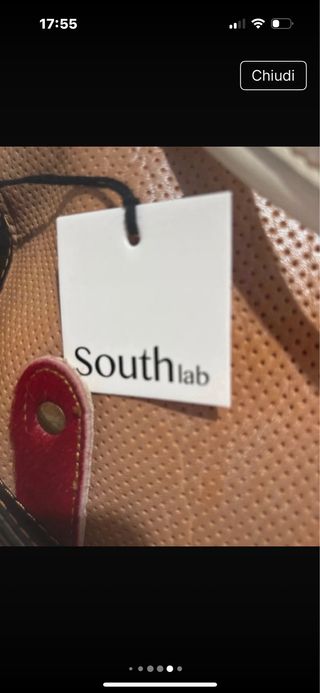 Borsa South vera pelle unica