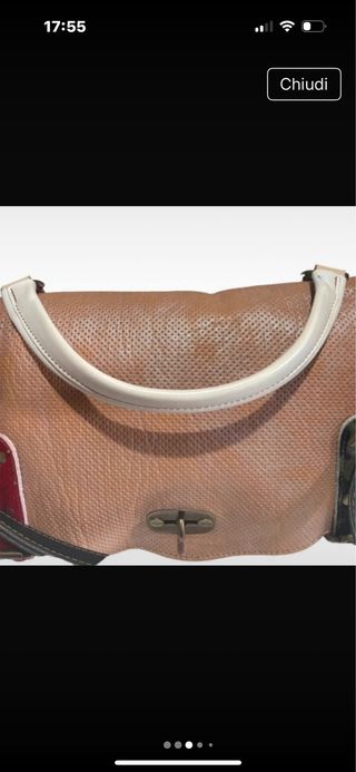 Borsa South vera pelle unica