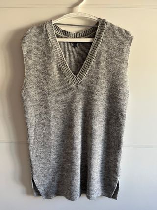 Jersey largo sin manga gris Primax Talla XS