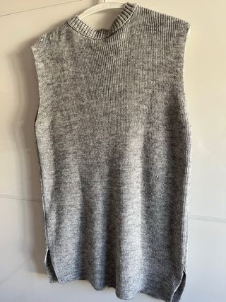 Jersey largo sin manga gris Primax Talla XS