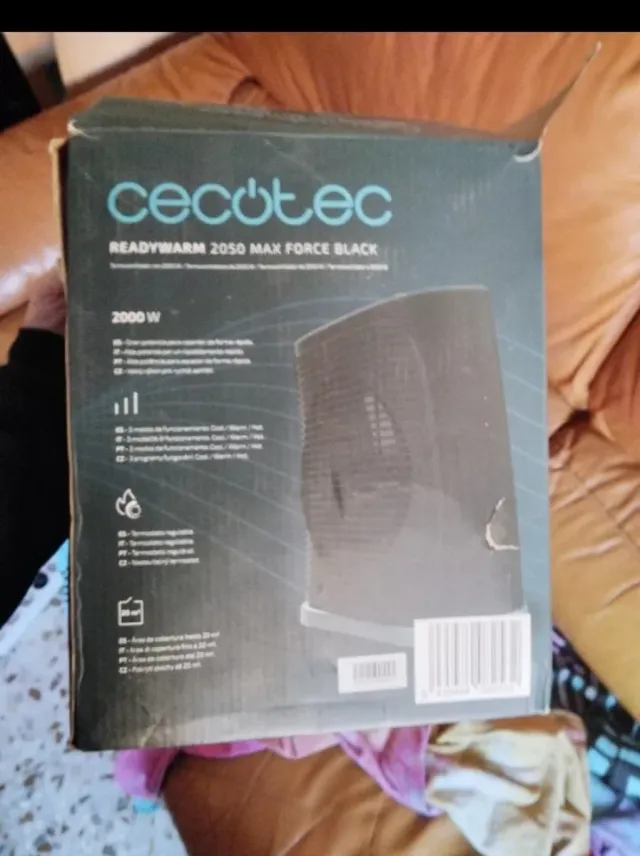 Cecotec Calefactor Readywarm 2050 Max Force