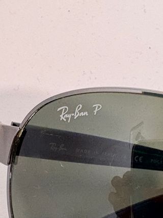 Gafas Ray-Ban Aviator Negro/Verde