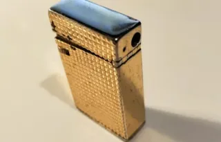 2 Accendini vintage dorati