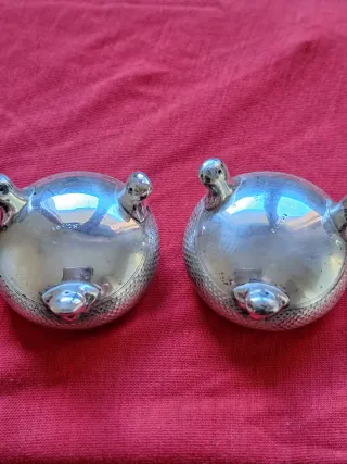 Antiche saliere in argento
