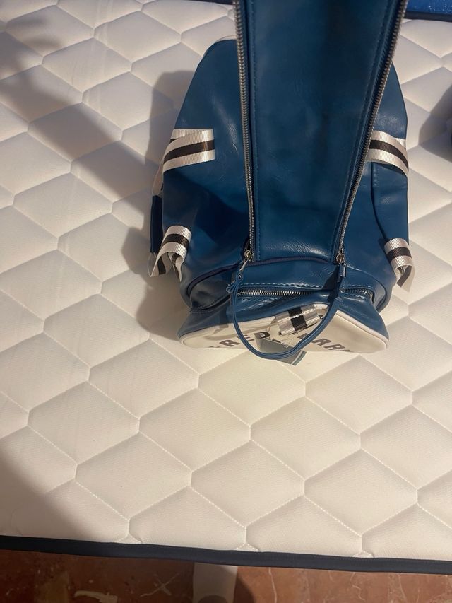 Macuto Fred Perry Vintage Azul y Blanco