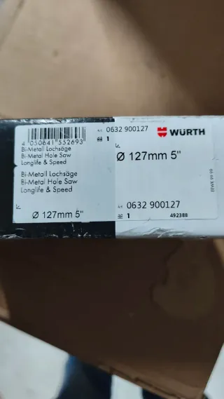 Corona Bimetálica Wurth 127mm
