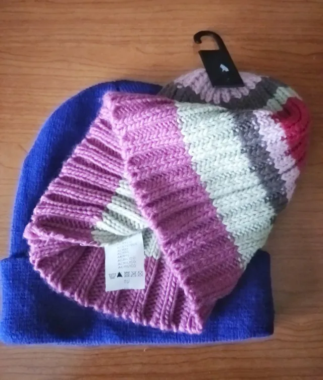 Lote 2 Gorros Infantiles