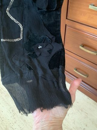 Pantalones de ante M elásticos