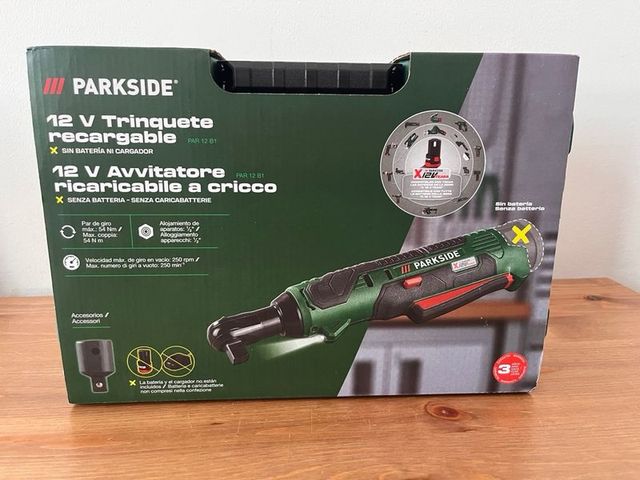 Trinquete Recargável Parkside 12V