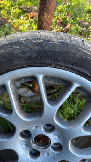 4 Llantas R16 estilo BBS Rover MG 4x100