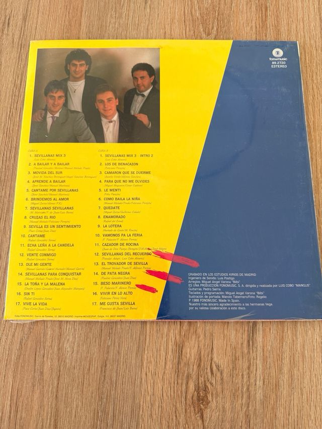Vinilo Mix Sevillanas 3