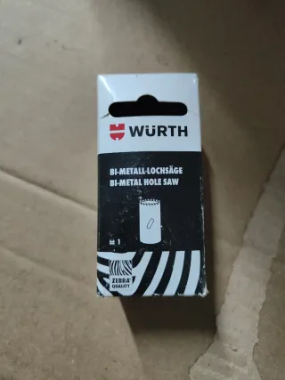 Corona bimetálica Würth 30 mm